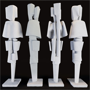 Flair 1970 Roger Desserprit Sculpture
